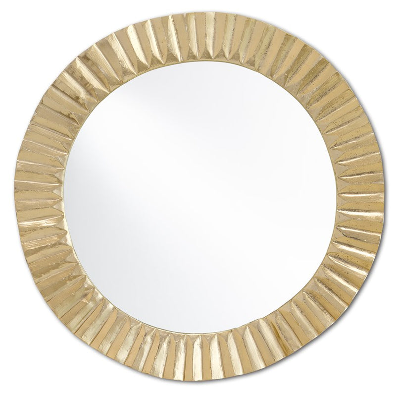 Currey and Company Carla Gold Large Mirror 1000-0067