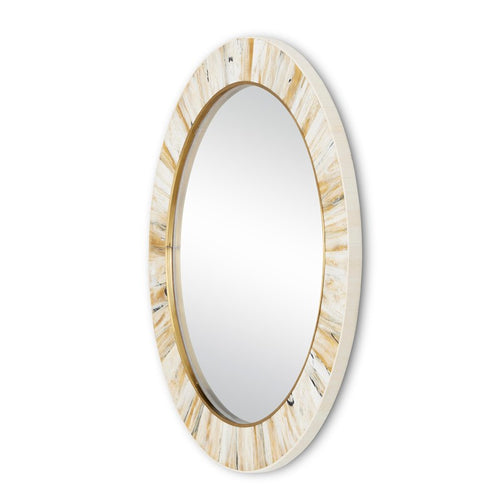 Currey and Company Niva Round Wall Mirror 1000-0121