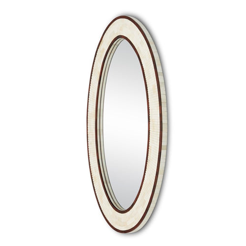 Currey and Company Andar Oval Mirror 1000-0125