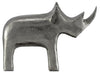 Currey and Company Kano Silver Large Rhino 1200-0083