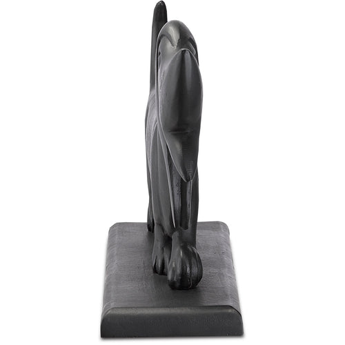 Currey & Company Teckel 19 X 9 inch Dog Sculpture 1200-0180