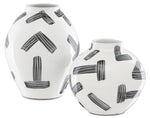 Currey and Company Cipher Vase Set of 2 1200-0313