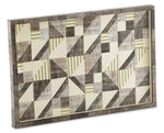 Currey and Company Modernist Bone and Horn Tray 1200-0371