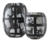 Currey and Company Schiappa Glass Vases Set of 2 1200-0377