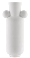 Currey and Company Happy 40 Tall White Vase 1200-0394