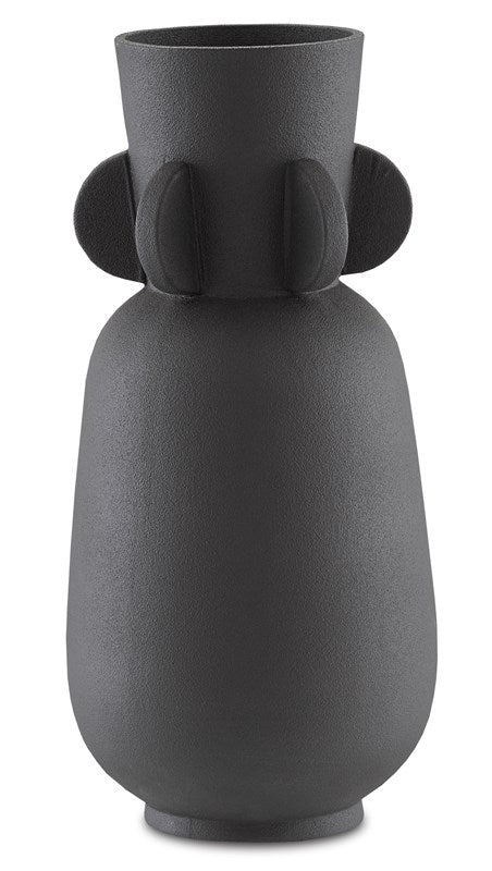 Currey and Company Happy 40 Wings Black Vase 1200-0403