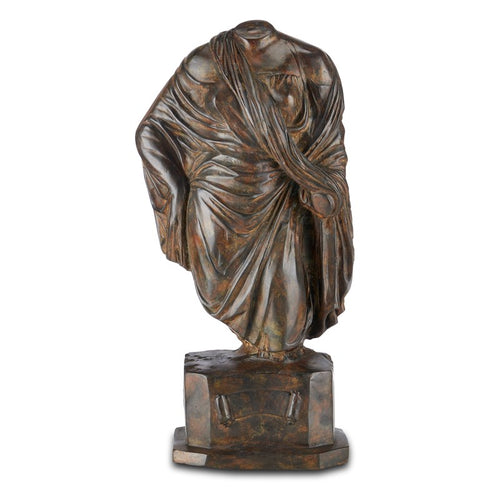 Currey and Company Greek Female Torso Bronze 1200-0599