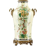 Lovecup Porcelain Jar with Bronze Swan Handles L062