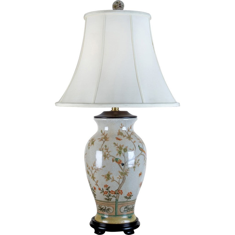 Lovecup ROUND VASE PORCELAIN TABLE LAMP L937