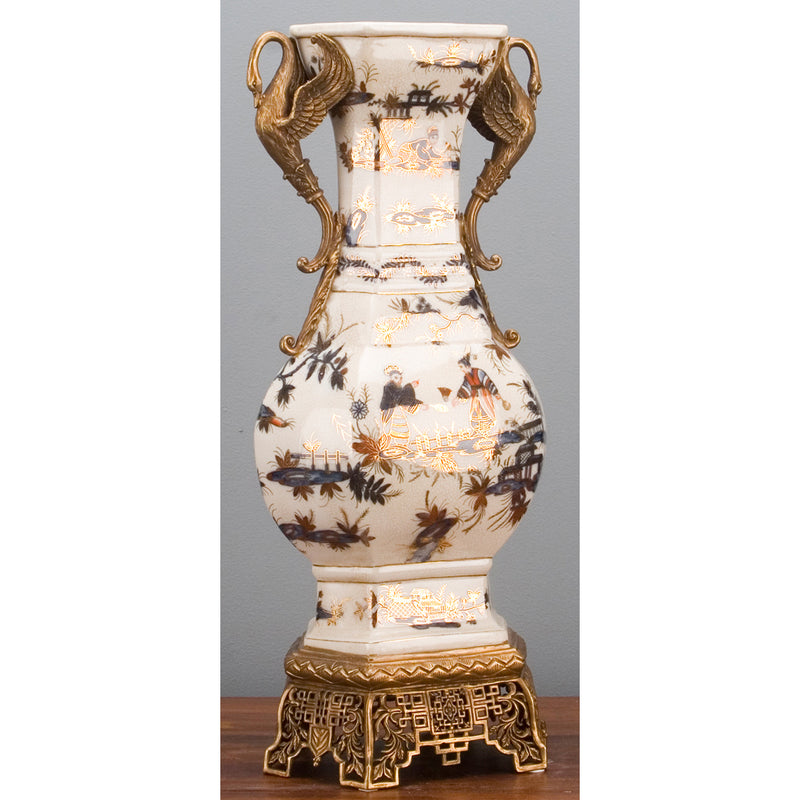 Lovecup Imari Garden Porcelain Vase L098