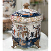 Lovecup Imari Garden Lidded Box L4100