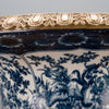 Lovecup Blue and White Seabrook Porcelain Urn with Bronze Ormolu L195