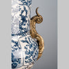 Lovecup Blue and White Seabrook Porcelain Urn with Bronze Ormolu L195