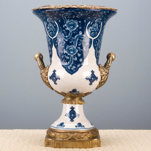 Lovecup Blue and White Urn L197