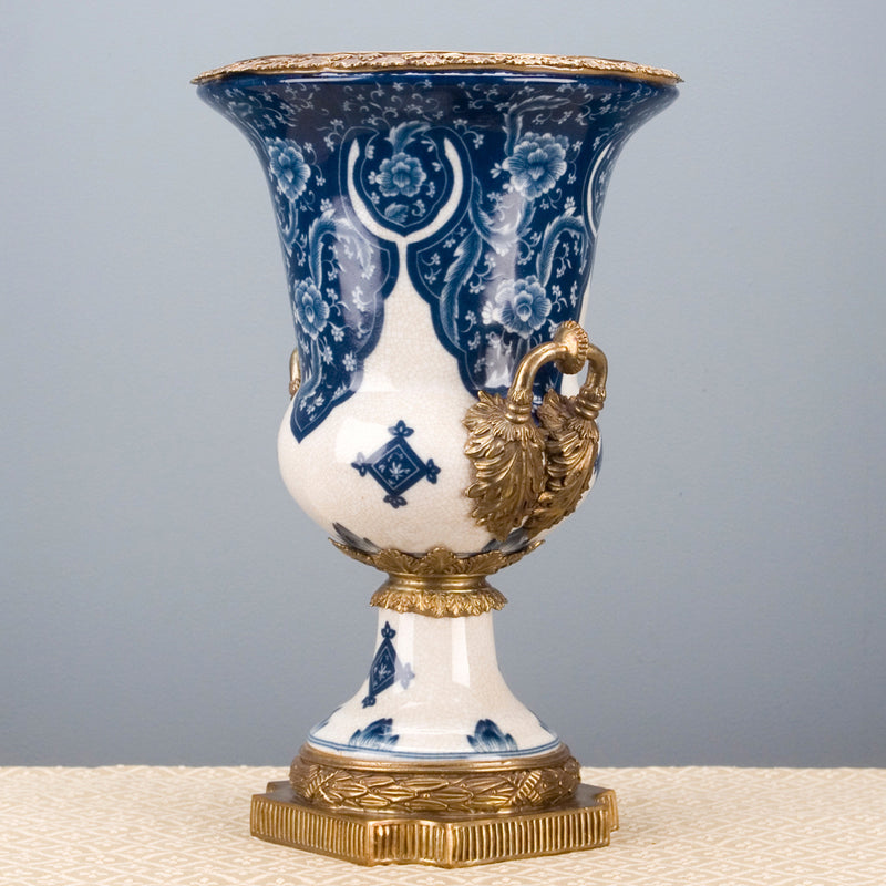 Lovecup Blue and White Urn L197