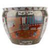 Lovecup Rose Medallion Porcelain Fishbowl Vase L227