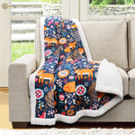 Pixie Fox Throw Sherpa