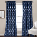 Anchor Room Darkening Window Curtain Set