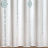 Stripe Medallion Shower Curtain