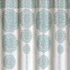 Stripe Medallion Shower Curtain