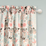 Pixie Fox Room Darkening Window Curtain Panel Set