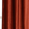 Prima Velvet Solid Grommet Light Filtering Window Curtain Panel Set