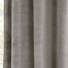 Prima Velvet Solid Grommet Light Filtering Window Curtain Panel Set