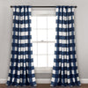 Kelly Checker Light Filtering Window Curtain Panel Set