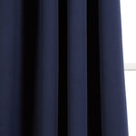 Insulated Grommet Blackout Window Curtain Panel Set