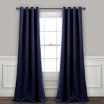 Insulated Grommet Blackout Window Curtain Panel Set