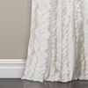 Sophia Ruffle Window Curtain Panel Set