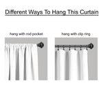 Insulated Rod Pocket Blackout Curtain Panel Set