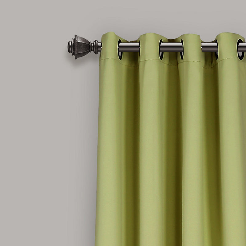 Insulated Grommet Blackout Window Curtain Panel Set