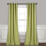 Insulated Grommet Blackout Window Curtain Panel Set