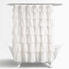 Lace Ruffle Shower Curtain