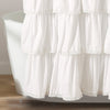 Lace Ruffle Shower Curtain