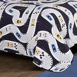 Car Tracks Quilt Set