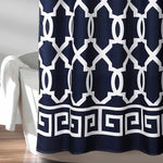 Maze Border Shower Curtain