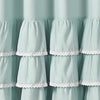Ella Ruffle Lace Shower Curtain