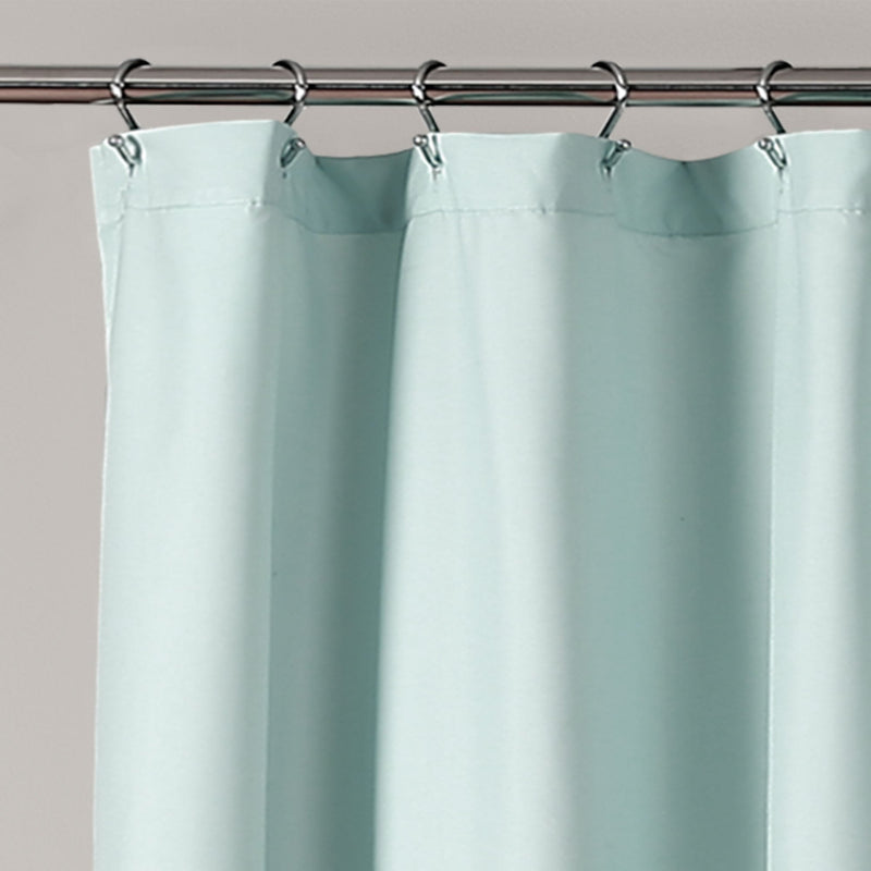 Ella Ruffle Lace Shower Curtain