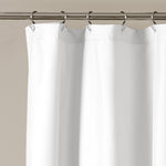Ella Ruffle Lace Shower Curtain