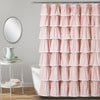 Lace Ruffle Shower Curtain