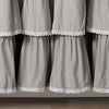 Lace Ruffle Shower Curtain