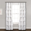 Lace Ruffle Window Curtain Panel