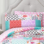 Brookdale Patchwork Comforter Set Back To Campus Dorm Room Bedding