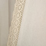 Rosalie Faux Linen Window Panel Set
