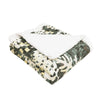 Camouflage Leaves Sherpa Throw