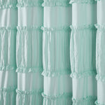 Nova Ruffle Shower Curtain