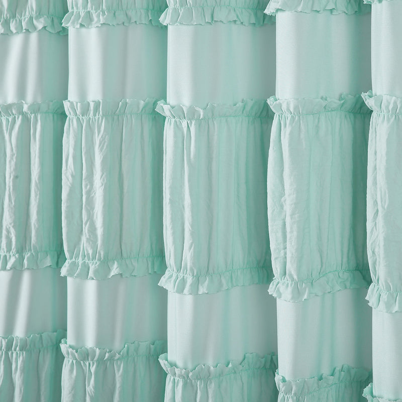 Nova Ruffle Shower Curtain