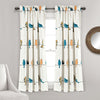 Rowley Birds Light Filtering Window Curtain Set